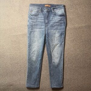 Judy Blue Women's Skinny Fit Mid Rise Blue Denim Jeans Women’s Sz 7/28